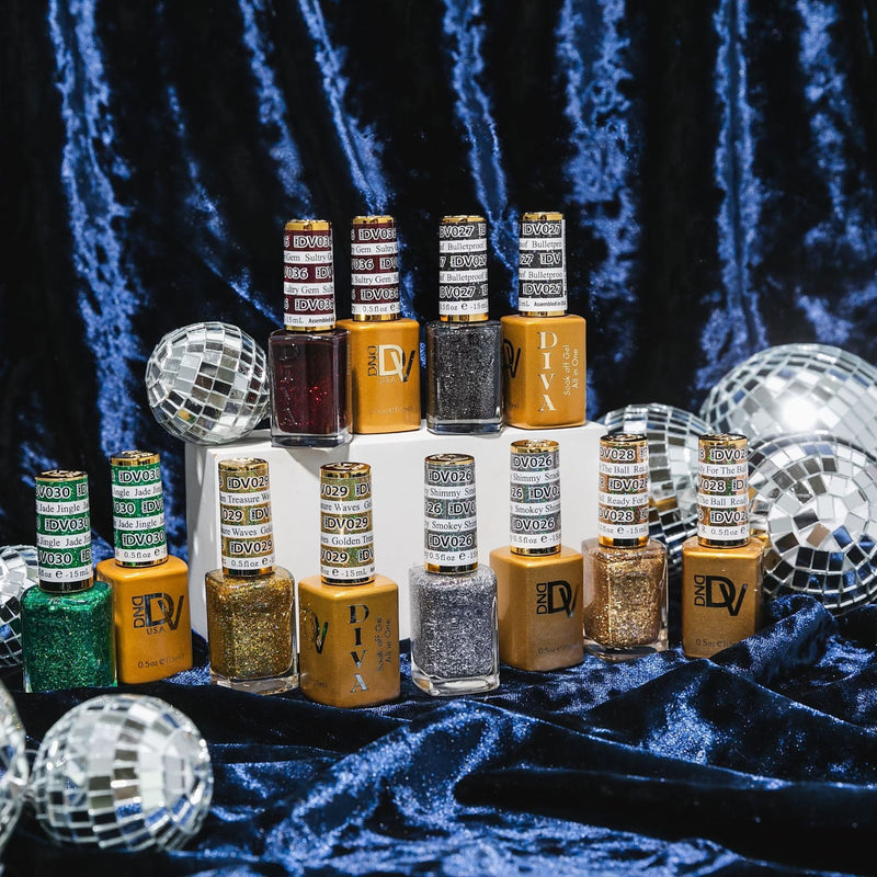 DIVA 1 Mirrorball Collection (36 Duo colors) - Angelina Nail Supply NYC