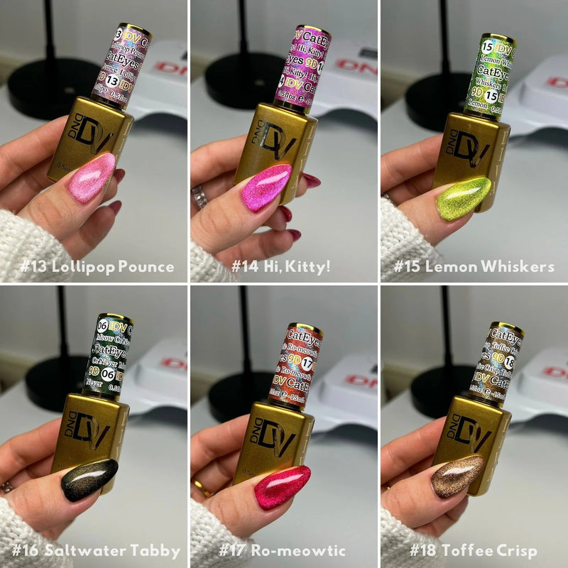 Diva 9D Cat Eyes Collection All Set 36 colors 1 - 36 GEL ONLY - Angelina Nail Supply NYC