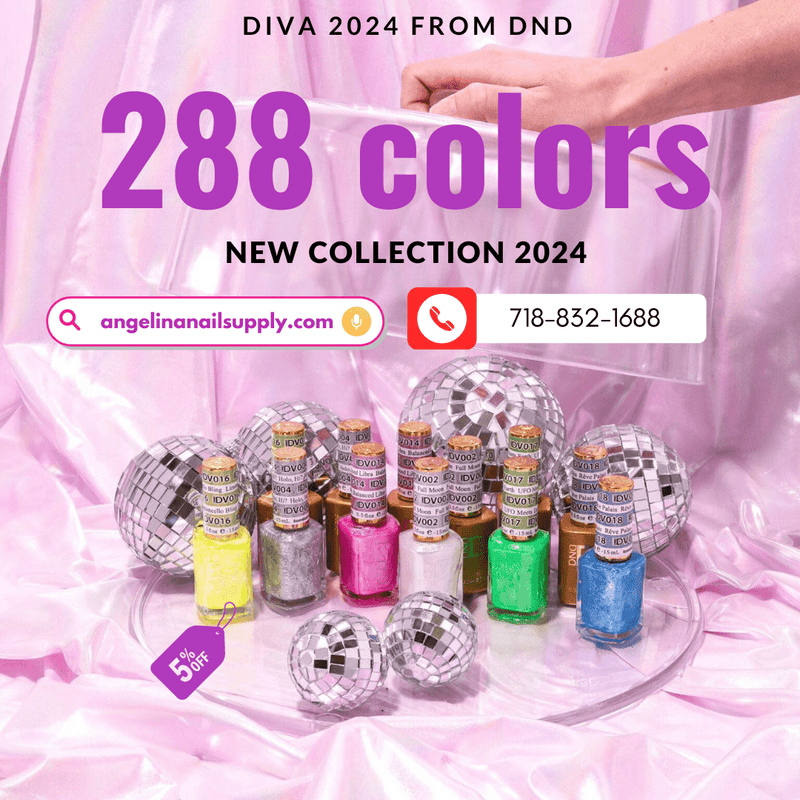 DIVA Collection 2 36 colors - Angelina Nail Supply NYC