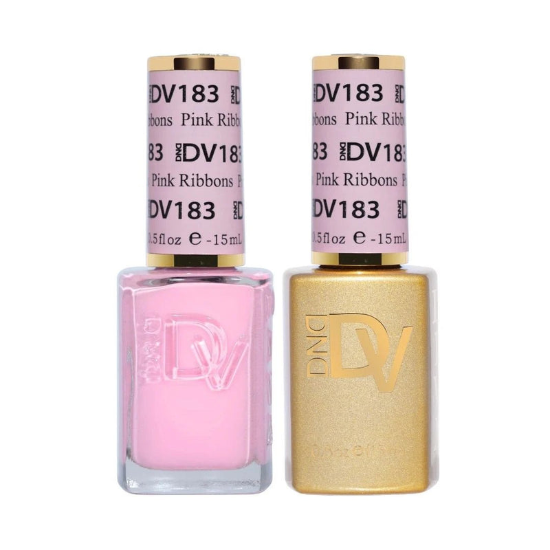 DIVA Duo DV183 Pink Ribbons - Angelina Nail Supply NYC