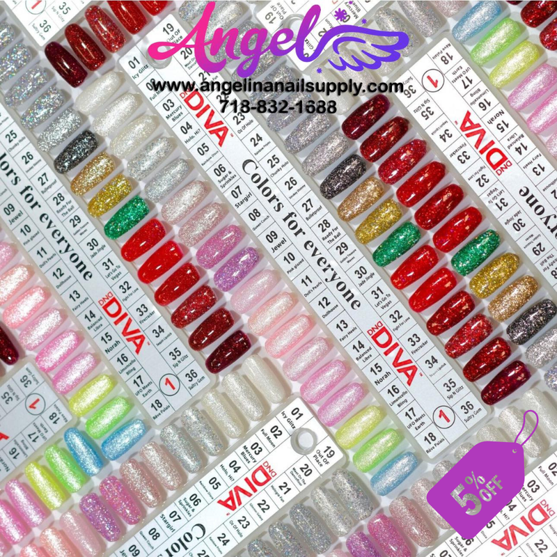 DIVA Full 288 colors - Angelina Nail Supply NYC