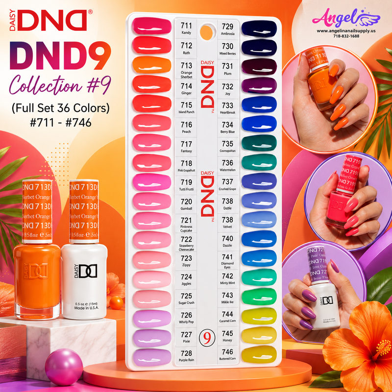 DND9 Collection #9 (Full Set 36 Colors #711 - #746)