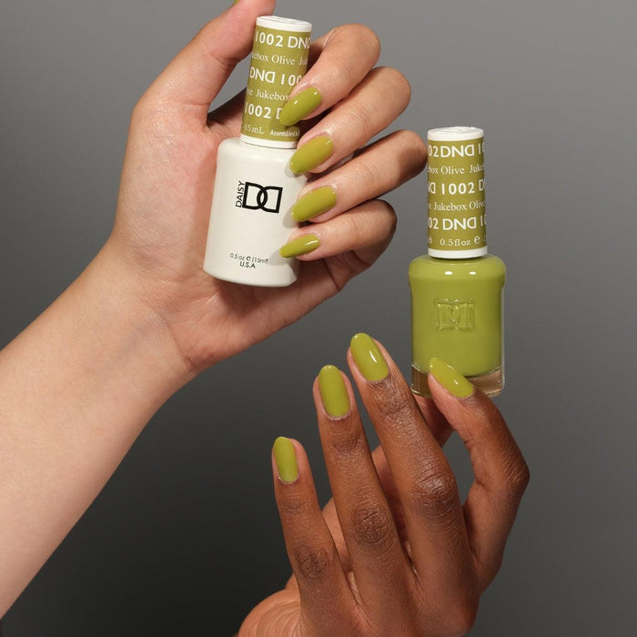 DND GEL 1002 Jukebox Olive - Angelina Nail Supply NYC