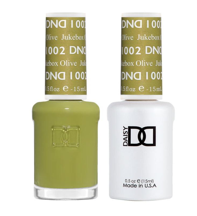 DND GEL 1002 Jukebox Olive - Angelina Nail Supply NYC