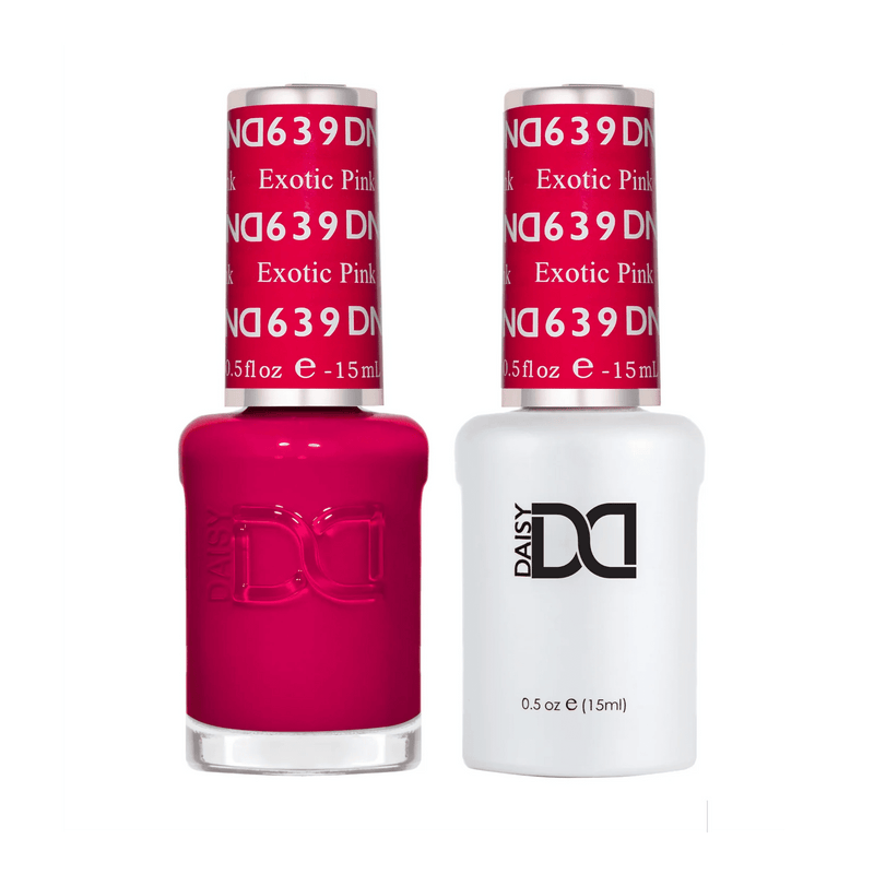 Dnd Gel 639 Exotic Pink - Angelina Nail Supply NYC