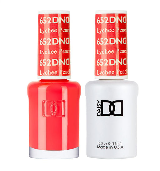 Dnd Gel 652 Lychee Peachy - Angelina Nail Supply NYC