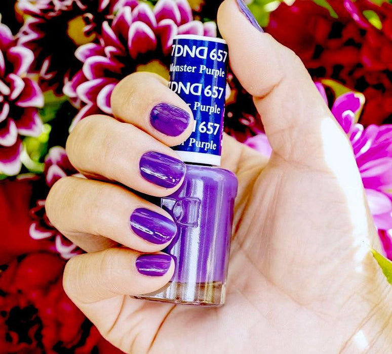 Dnd Gel 657 Monster Purple - Angelina Nail Supply NYC