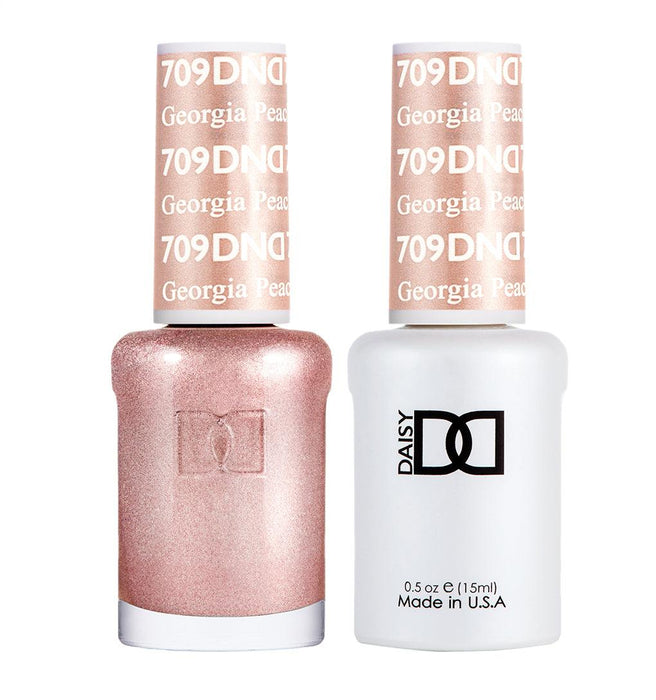 Dnd Gel 709 Georgia Peach - Angelina Nail Supply NYC