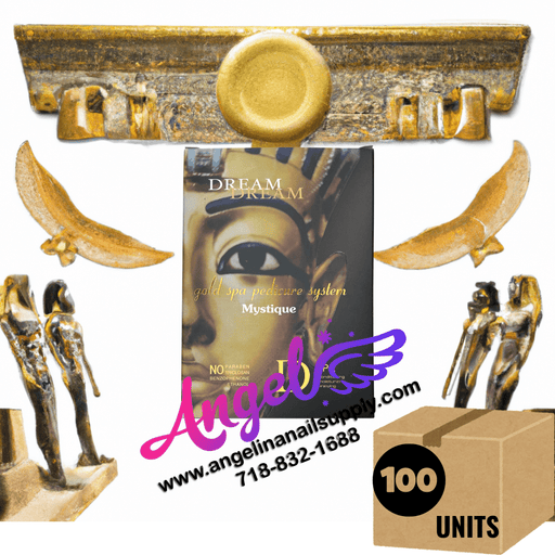 Dream Dream Mystique Spa 4 in 1 Golden (box/100packs) - Angelina Nail Supply NYC