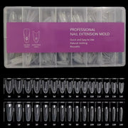 Dual Nail Form Extension Mold 15 sizes/240 pcs - Angelina Nail Supply NYC
