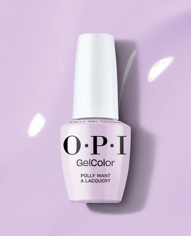 OPI Gel Color GCT F83 Polly Want a Lacquer?
