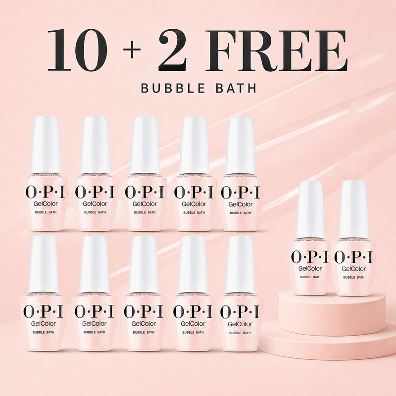 OPI Gel Color GCT S86 BUBBLE BATH (Combo 10+2)