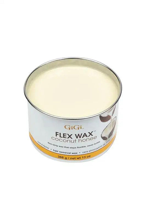 GiGi Flex Wax Coconut Honee Non-strip (24 Cans/Box - 13 oz each can) - Angelina Nail Supply NYC