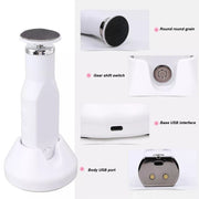 Ionica Electric Foot File Callus Remover Rechargeable FCR03 - Angelina Nail Supply NYC