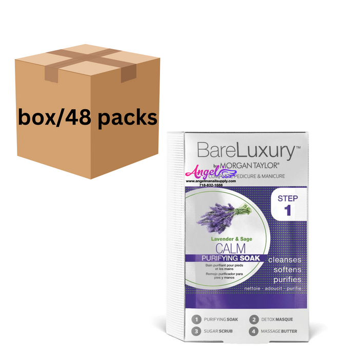 Bare Luxury 4 in 1 Spa | Box 48 pcs | Lavender & Sage