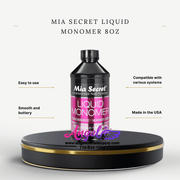 Mia Secret Liquid Monomer - Angelina Nail Supply NYC