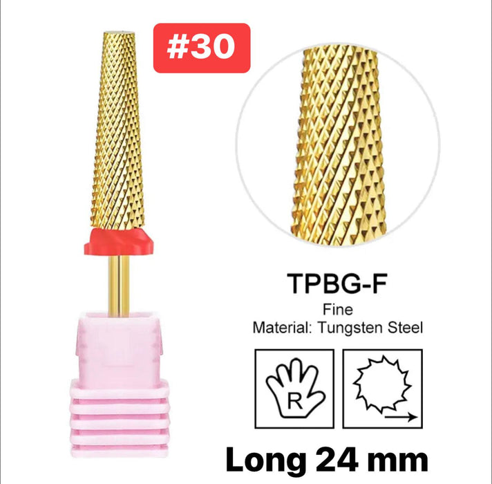 Nail Drill Bit - Metal Multi-Purpose Bit - 3/32 - Angelina Nail Supply NYC