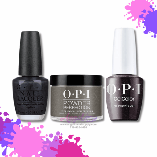 OPI 3in1 combo DP-GC-NL B59 MY PRIVATE JET - Angelina Nail Supply NYC