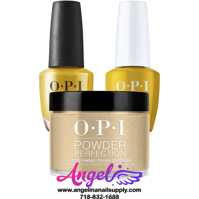 OPI 3in1 combo DP-GC-NL F022 Starstruck Gold - Angelina Nail Supply NYC