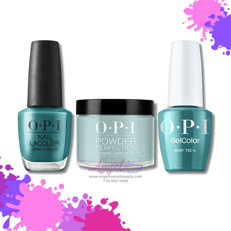 OPI 3in1 combo DP-GC-NL F032 Baby Tee-l - Angelina Nail Supply NYC