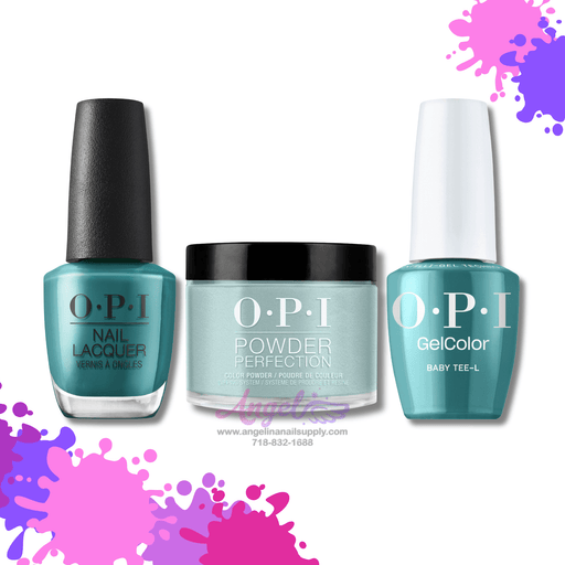OPI 3in1 combo DP-GC-NL F032 Baby Tee-l - Angelina Nail Supply NYC