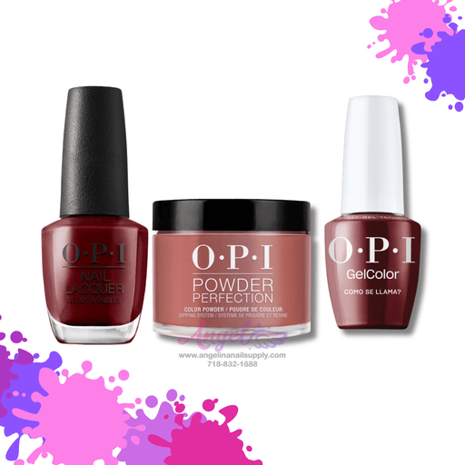 OPI 3in1 combo DP-GC-NL P40 COMO SE LLAMA? - Angelina Nail Supply NYC
