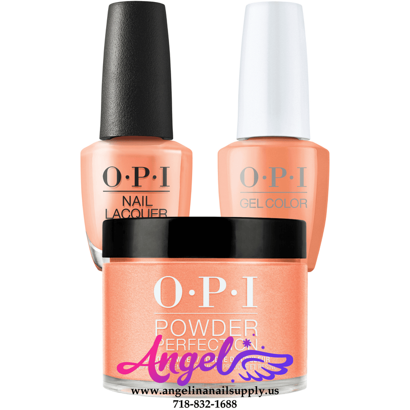 OPI 3in1 combo DP-GC-NL S014 APRICOT AF - Angelina Nail Supply NYC
