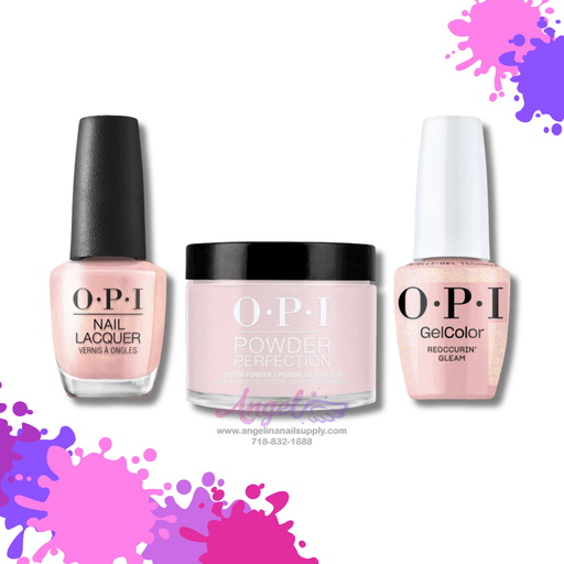 OPI 3in1 combo DP-GC-NL S039 Reoccurin' Gleam - Angelina Nail Supply NYC