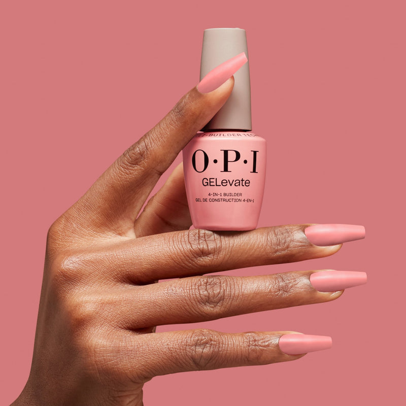 OPI 4-in-1 Builder Gel BIB004 Pink / Pink Over-Slay - Angelina Nail Supply NYC