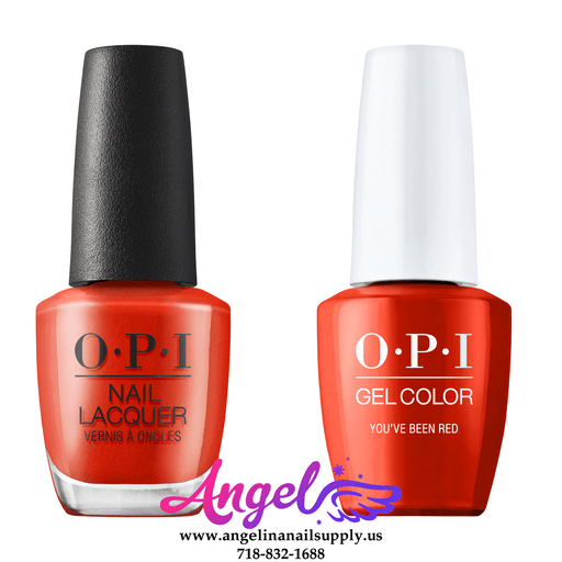 OPI Duo GC-NL S025 You’ve Been RED - Angelina Nail Supply NYC