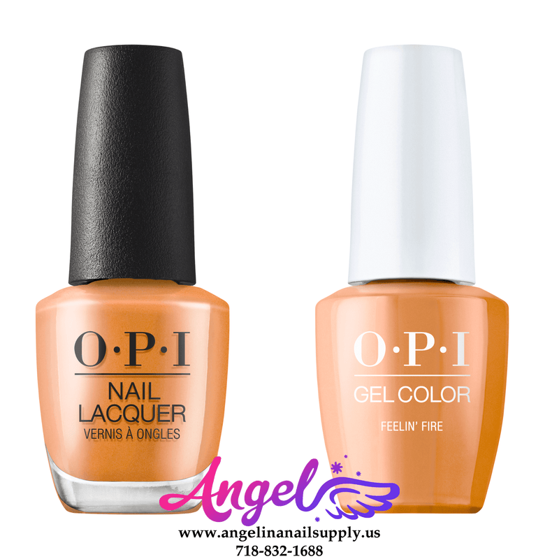 OPI Duo GC-NL S031 Feelin’ Fire - Angelina Nail Supply NYC