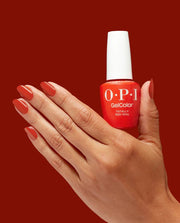 OPI Gel Color GCT F034 Totally Red-ical - Angelina Nail Supply NYC