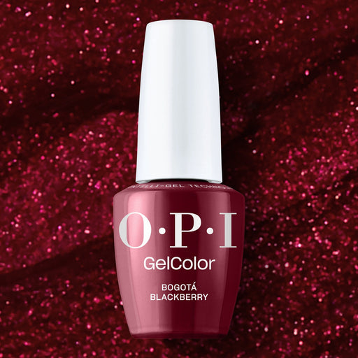 OPI Gel Color GCT F52 Bogotá Blackberry - Angelina Nail Supply NYC