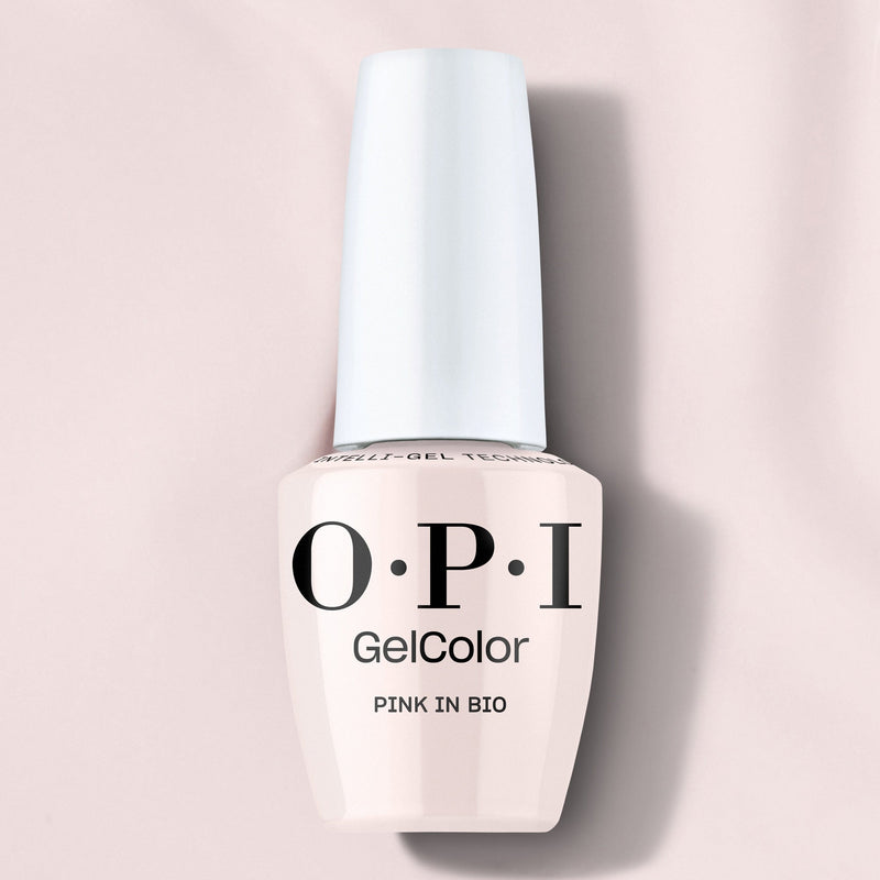 OPI Gel Color GCT S001 Pink in Bio - Angelina Nail Supply NYC