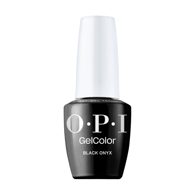 OPI Gel Color GCT T02 Black Onyx - Angelina Nail Supply NYC