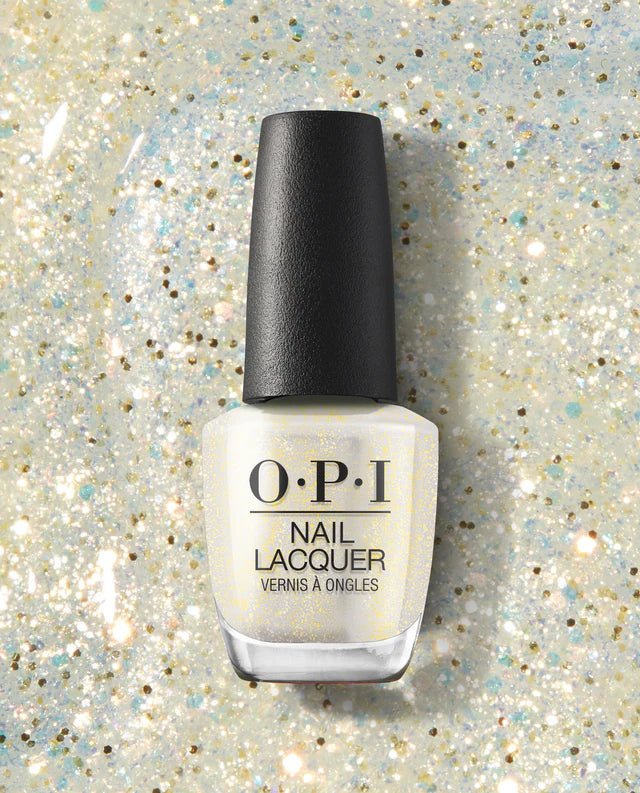 OPI Nail Lacquer NL S021 GLITERALLY SHIMMER - Angelina Nail Supply NYC