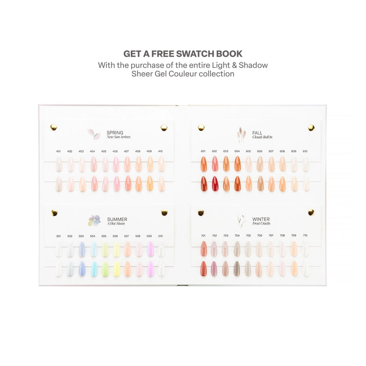 Aprés Gel Sheer Couleur Light and Shadow Bộ sưu tập 40 màu