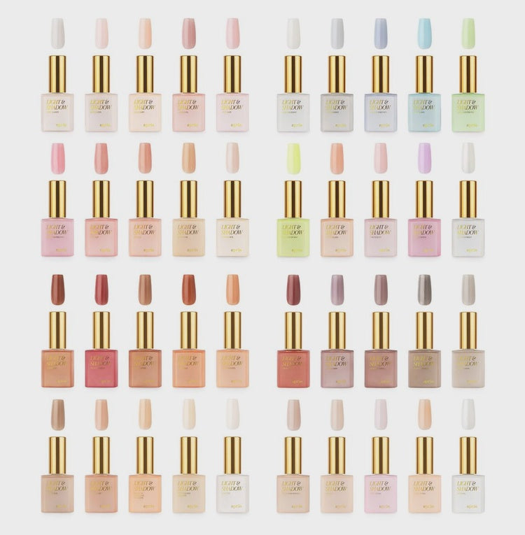 Aprés Gel Sheer Couleur Light and Shadow Bộ sưu tập 40 màu