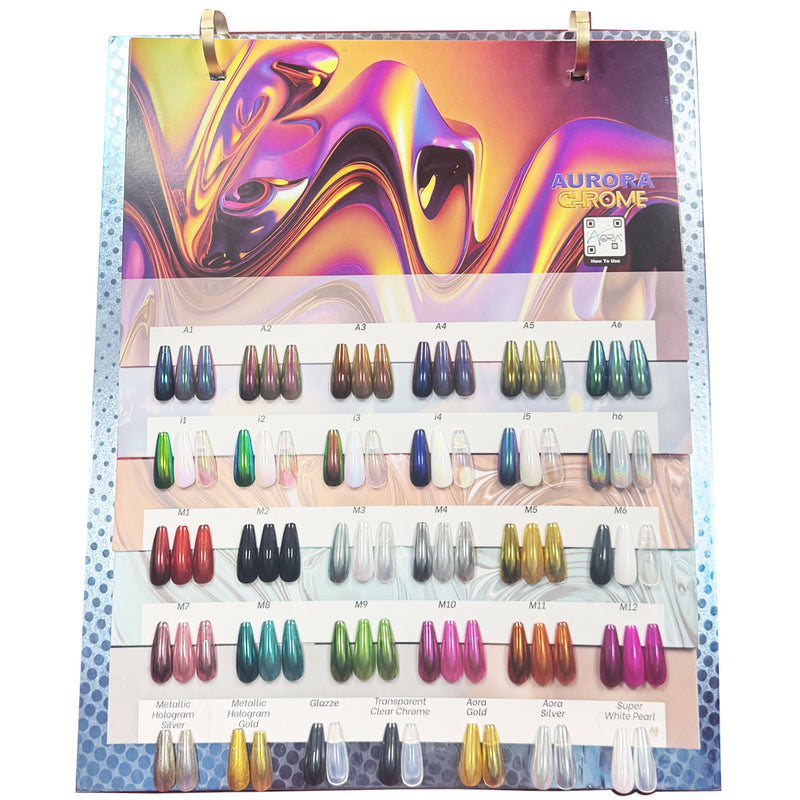 Aora Chrome Powder M06 Pearl Chrome