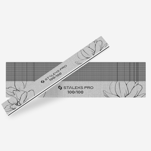 Staleks Nail File Straight Jumbo 100/100 grit (25 pcs) - Angelina Nail Supply NYC