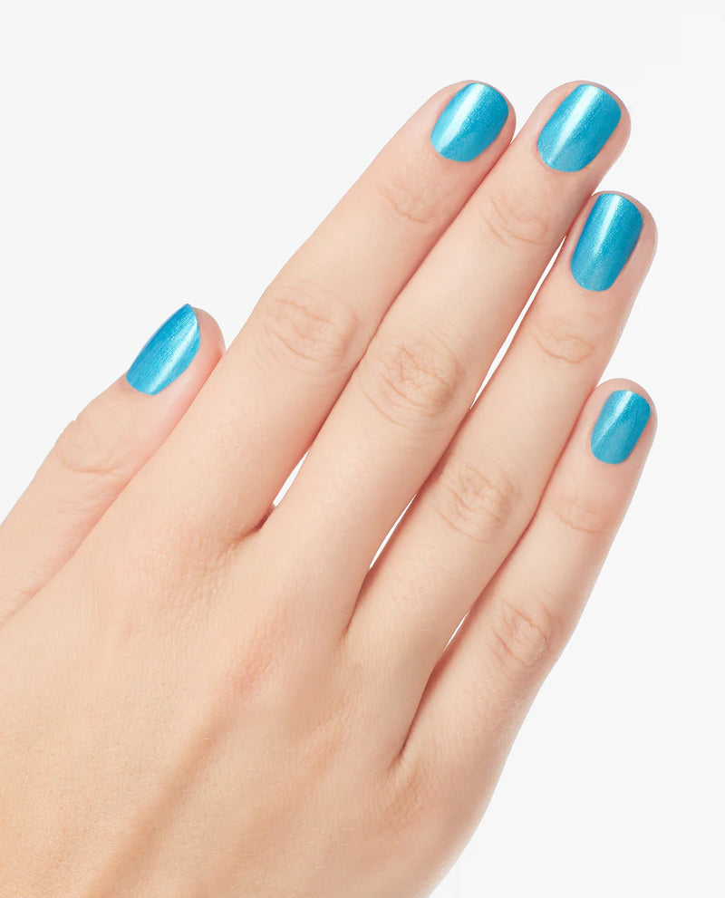 OPI Nail Lacquer NL B54 TEAL THE COWS COME HOME