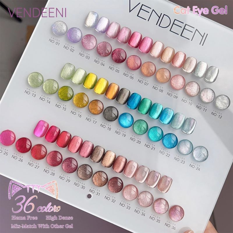 Vendeeni Cat Eye Gel Set - Angelina Nail Supply NYC