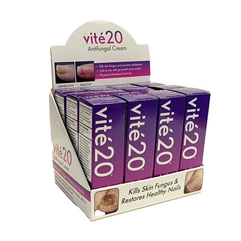 Vite 20 Fungus Cream (Box/12pcs) - Angelina Nail Supply NYC