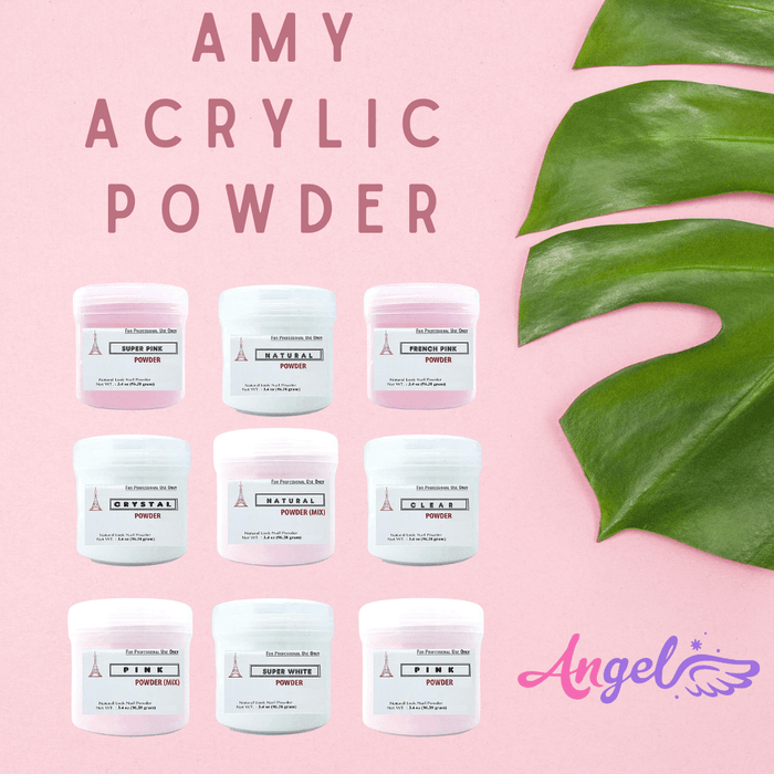 Amy Acrylic Powder Crystal - Angelina Nail Supply NYC