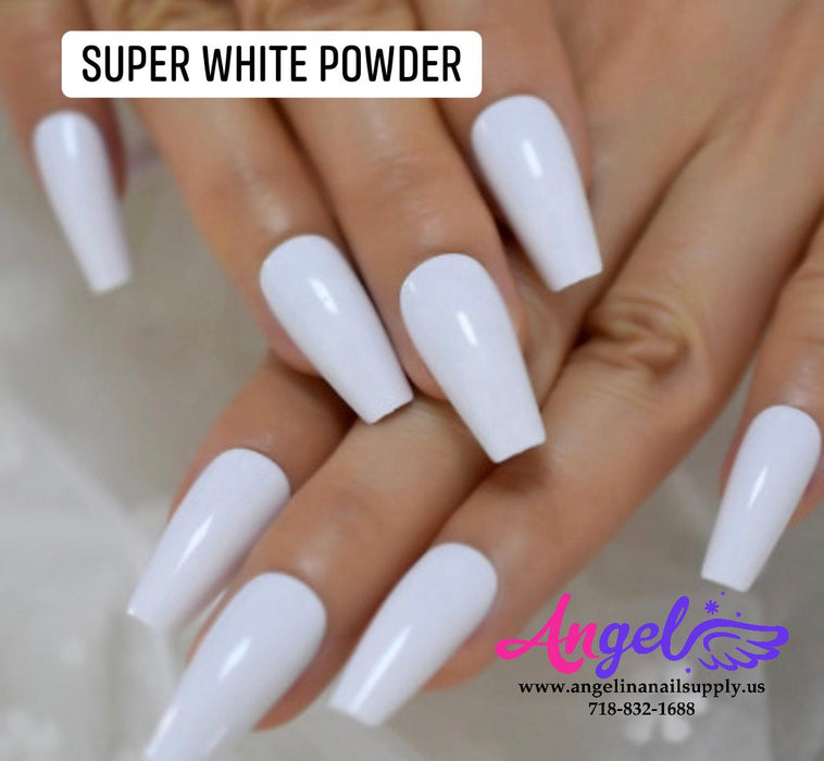 Amy Acrylic Powder Super White - Angelina Nail Supply NYC