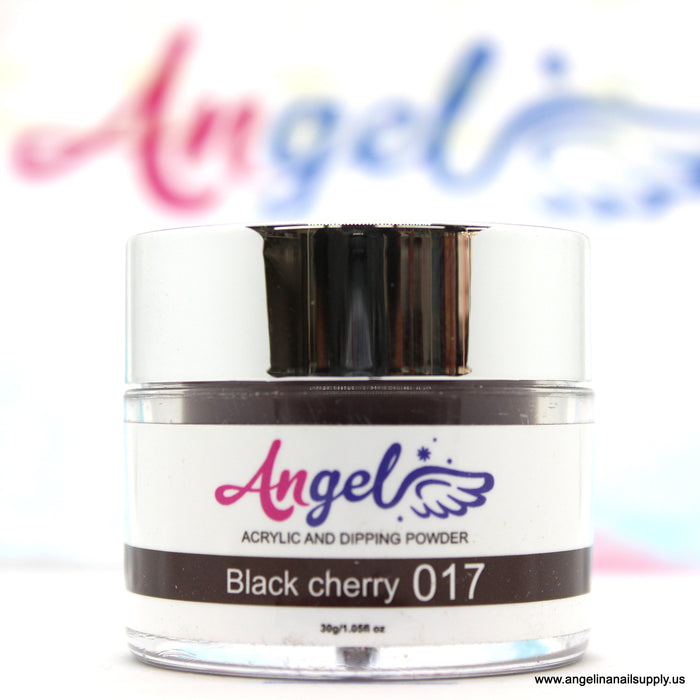 Angel Dip Powder D017 BLACK CHERRY - Angelina Nail Supply NYC