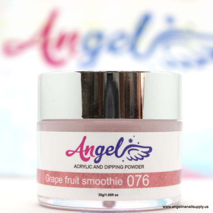 Angel Dip Powder D076 GRAPE FRUIT SMOOTHIE - Angelina Nail Supply NYC