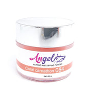 Angel Dip Powder D084 CORAL CARNATHON - Angelina Nail Supply NYC