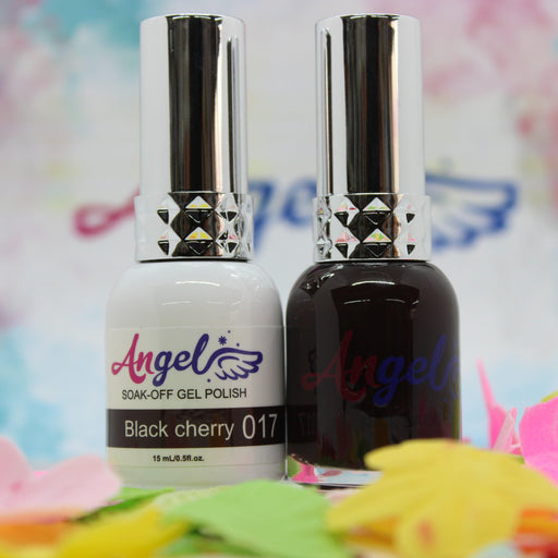 Angel Gel Duo G017 BLACK CHERRY - Angelina Nail Supply NYC