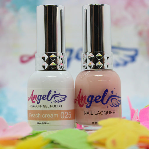 Angel Gel Duo G025 PEACH CREAM - Angelina Nail Supply NYC